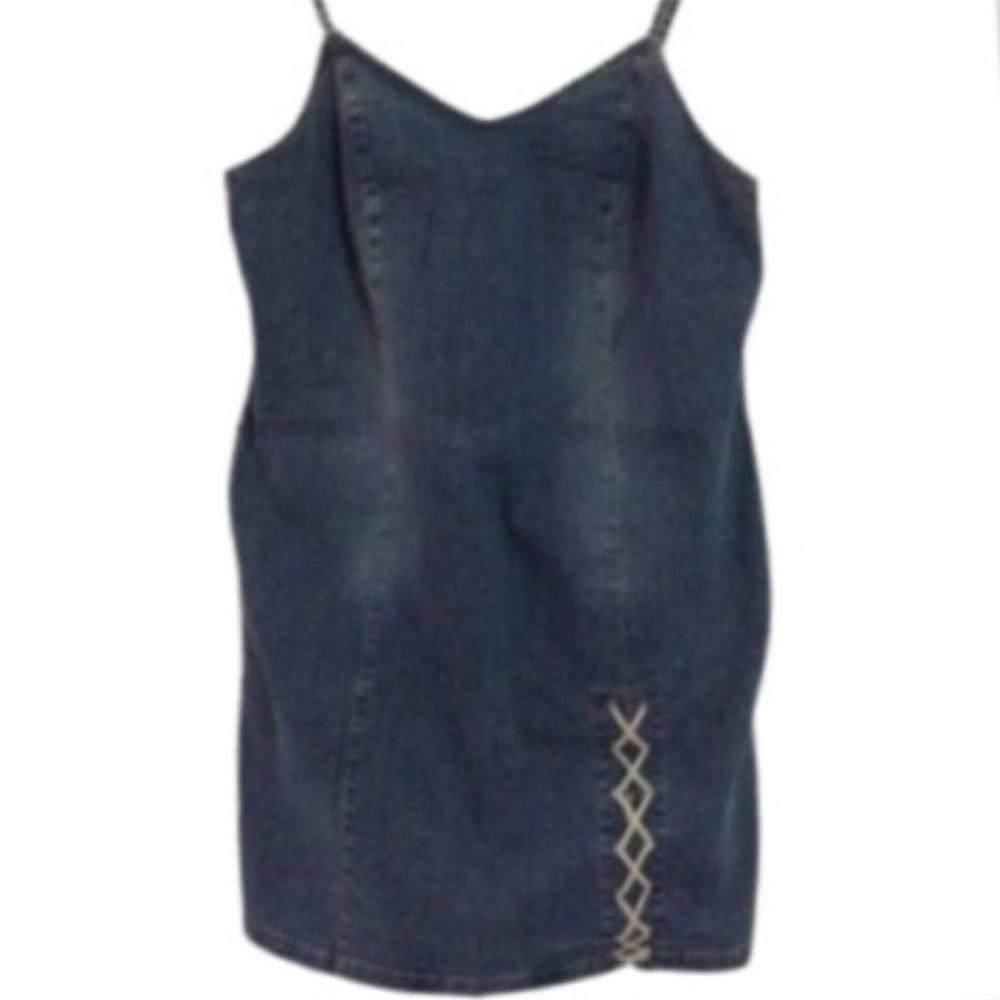 Venezia Jeans Stretch Denim Jean Dress 14